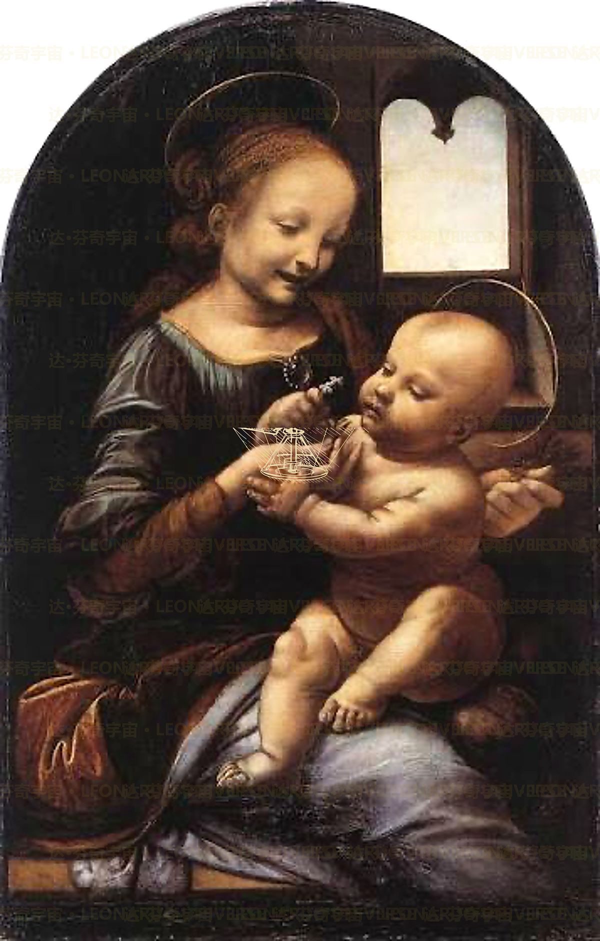 《丽塔圣母》 Madonna Litta