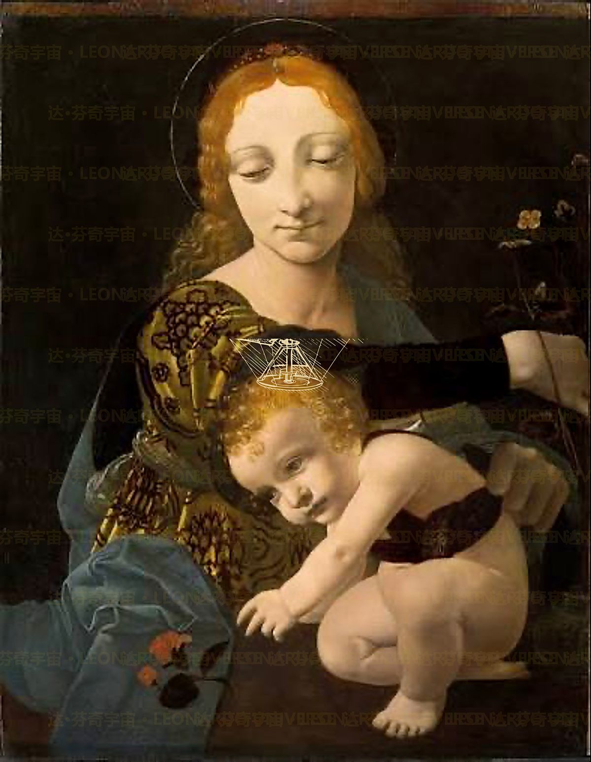 《圣母子》 Madonna col Bambino (Marco d’Oggiono)