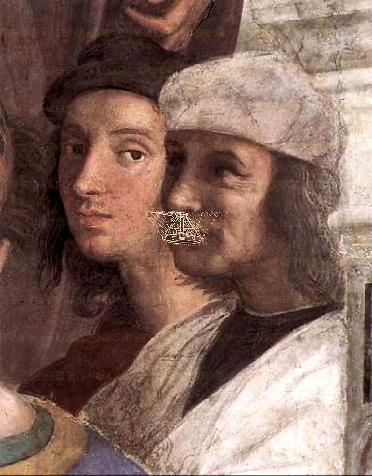 《达·芬奇肖像》 Ritratto di Leonardo (Francesco Melzi)