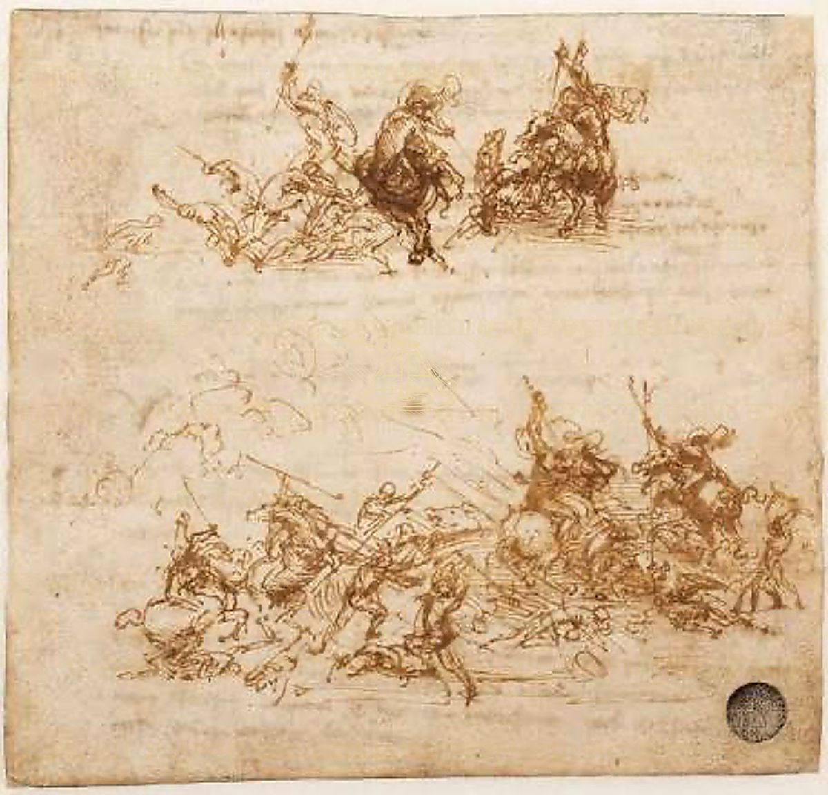 《大洪水研究》 Studio per il Diluvio universale