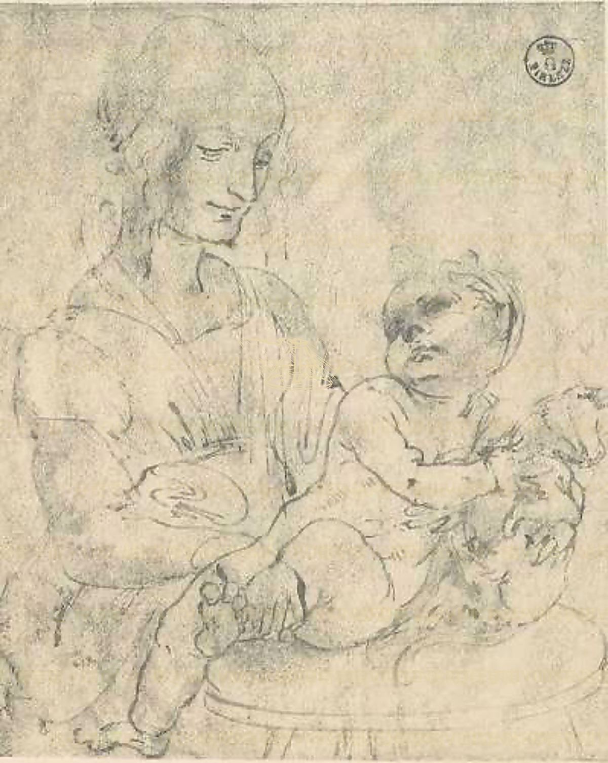 《动势人物研究》 Studio di figura in movimento
