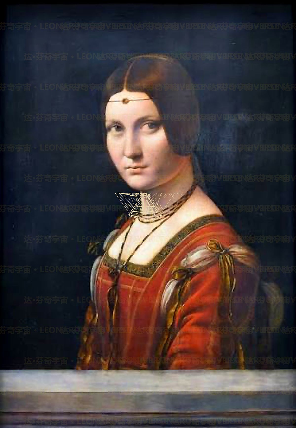 《圣母子与圣安娜》 Sant’Anna, la Vergine e il Bambino con l’Agnellino