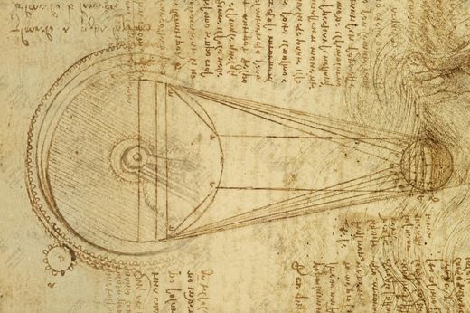 《达·芬奇机械总览图》 Pannello panoramico “Universo Meccanico di Leonardo”