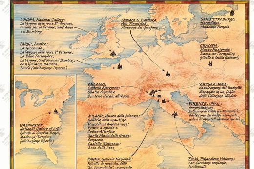 《意大利地图》 Carta dell’Italia centrale