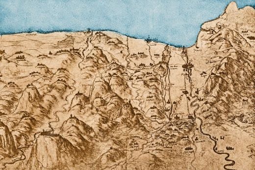《地图互动桌》 Tavolo interattivo geografico