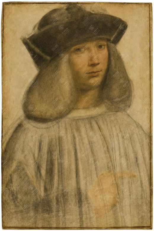 《达·芬奇肖像》 Ritratto di Leonardo (Francesco Melzi)