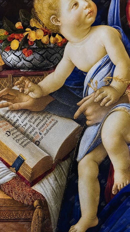 《圣母与书本》 Madonna con libro – ambito lombardo