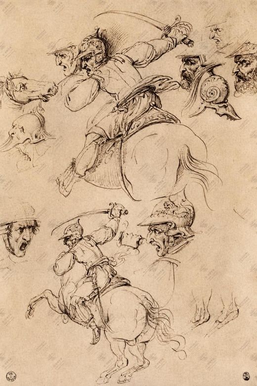 《骑士搏斗》 Cavaliere in battaglia