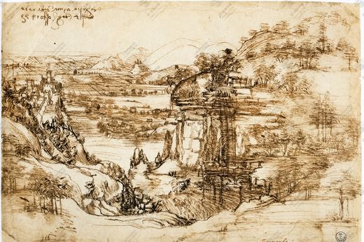 《湖畔山丘景观》 Studio di paesaggio lombardo