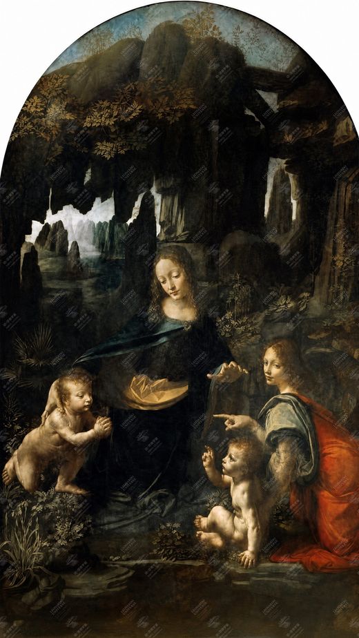 《岩间圣母》 Vergine delle Rocce